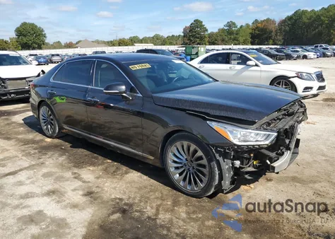 2019 Genesis G90 Ultimate из США, поврежденный, VIN KMTF54JH8KU054361